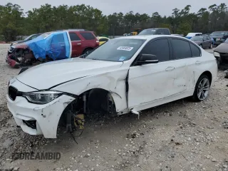 2016 BMW 3 Series 340i xDrive with VIN WBA8B7G53GNT14890, listed as a Copart auction lot 45984825 with 104,477 mi miles and Salvage title. Bid and sale history available at DreamBid. Image 1.