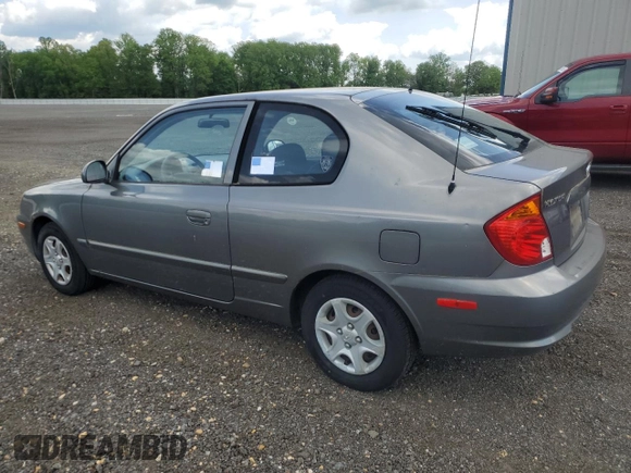 2005 Hyundai Accent GLS with VIN KMHCG35C15U342811, listed as a Copart auction lot 54855705 with 39,299 mi miles and Clean Title. Bid and sale history available at carsss.com. Image 2.