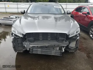 2021 Jaguar F-PACE S with VIN SADCJ2EU9MA667414, listed as a Copart auction lot 50034645 with 16,501 mi miles and Salvage Title. Bid and sale history available at carsss.com. Image 5.