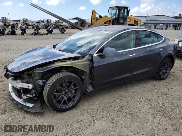 2019 Tesla Model 3 Mid Range with VIN 5YJ3E1EA1KF298858, listed as a Copart auction lot 51342795 with 118,050 mi miles and Salvage Title. Bid and sale history available at carsss.com. Image 1.