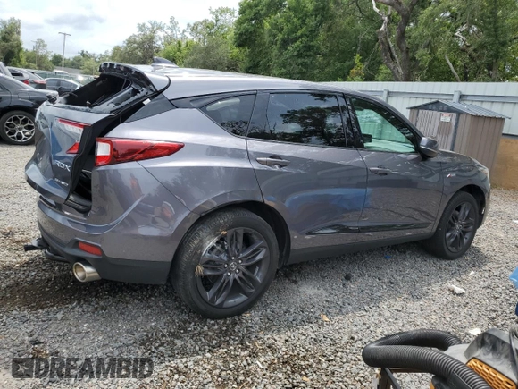 2021 Acura RDX w/A-Spec Package z VIN 5J8TC2H65ML049208, wystawiony jako Copart lot #56456015 z przebiegiem 36 604 mil mil oraz Szkoda całkowita • Salvage title. Historia ofert i sprzedaży dostępna na DreamBid. Obrazek 3.