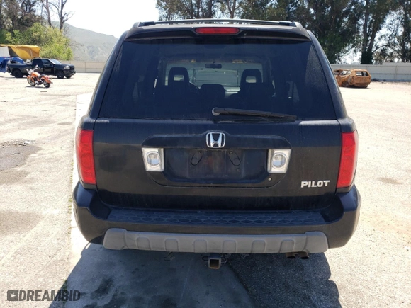 2004 Honda Pilot EX with VIN 2HKYF18664H574188, listed as a Copart auction lot 54102855 with 387,017 mi miles and Clean Title. Bid and sale history available at carsss.com. Image 6.
