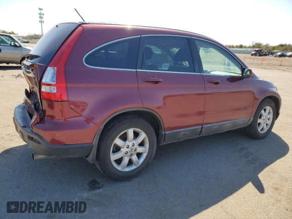 2008 Honda CR-V EX-L with VIN 5J6RE48708L034963, listed as a Copart auction lot 50738845 with 177,937 mi miles and Salvage Title. Bid and sale history available at carsss.com. Image 3.