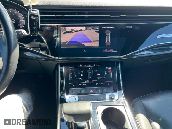 2019 Audi Q8 Premium with VIN WA1AVAF17KD016018, listed as a Copart auction lot 53399285 with 109,846 mi miles and Clean Title. Bid and sale history available at carsss.com. Image 10.