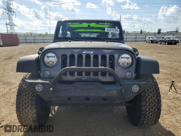 2017 Jeep Wrangler Unlimited Sport with VIN 1C4BJWDG8HL553697, listed as a Copart auction lot 63375785 with 83,573 mi miles and Salvage title. Bid and sale history available at DreamBid. Image 5.