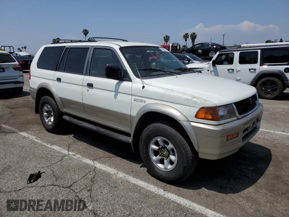 1997 Mitsubishi Montero z VIN JA4LS31P4VP021124, wystawiony jako Copart lot #55267115 z przebiegiem 320 661 mil mil oraz Czysty tytuł • Clean title. Historia ofert i sprzedaży dostępna na DreamBid. Obrazek 4.