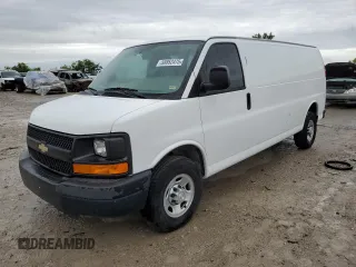 2015 Chevrolet Express Cargo z VIN 1GCZGUCG4F1264179, wystawiony jako Copart lot #58852475 z przebiegiem 294 776 mil mil oraz Czysty tytuł • Clean title. Historia ofert i sprzedaży dostępna na DreamBid. Obrazek 1.