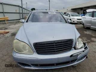 2005 Mercedes-Benz S-Class 5.0L with VIN WDBNG75J65A453860, listed as a Copart auction lot 73769764 with 0 mi miles and Salvage Title. Bid and sale history available at carsss.com. Image 5.