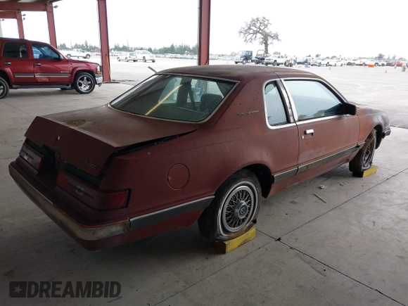 1984 Ford Thunderbird with VIN 1FABP4630EA111572, listed as a IAAI auction lot 41569309 with 7,919 mi miles and . Bid and sale history available at DreamBid. Image 4.