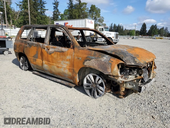 2007 Toyota Highlander w/3rd Row z VIN JTEEW21A570047845, wystawiony jako Copart lot #56232595 z przebiegiem Nie podano mil oraz Szkoda całkowita • Salvage title. Historia ofert i sprzedaży dostępna na DreamBid. Obrazek 4.