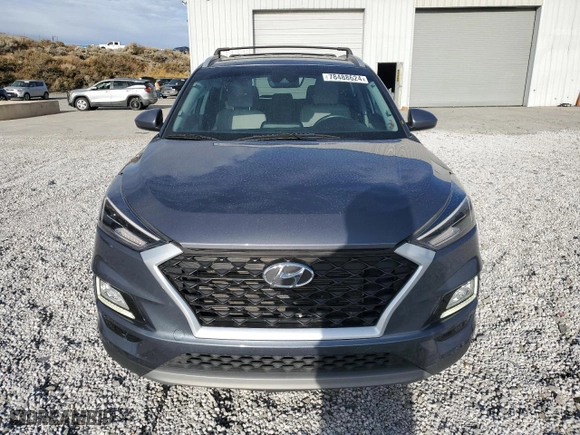 2021 Hyundai Tucson Sport with VIN KM8J3CAL3MU389264, listed as a Copart auction lot 78488624 with 22,299 mi miles and Salvage Title. Bid and sale history available at carsss.com. Image 5.