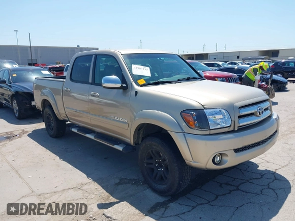2006 Toyota Tundra SR5 with VIN 5TBET34136S509869, listed as a IAAI auction lot 41987133 with 187,041 mi miles and . Bid and sale history available at DreamBid. Image 1.
