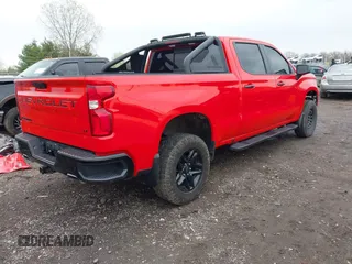 2022 Chevrolet Silverado 1500 LT Trail Boss with VIN 3GCPYFEL8NG102016, listed as a IAAI auction lot 41944519 with 53,144 mi miles and . Bid and sale history available at DreamBid. Image 4.