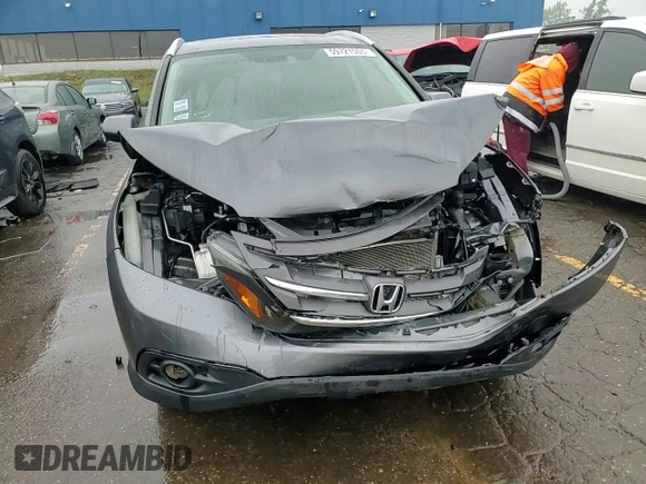 2012 Honda CR-V EX-L with VIN 5J6RM4H77CL041923, listed as a Copart auction lot 59721555 with 123,065 mi miles and Salvage title. Bid and sale history available at DreamBid. Image 15.