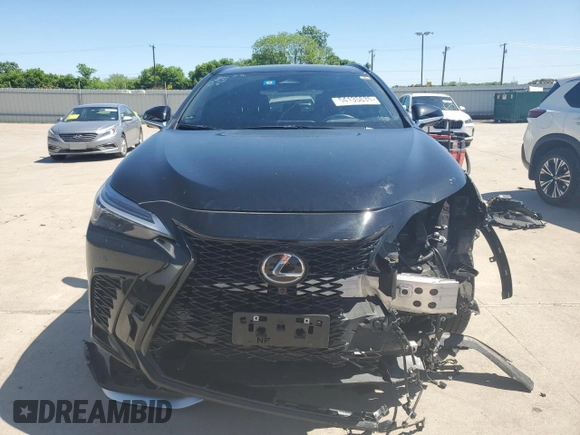 2024 Lexus NX with VIN JTJKKCFZ1R2034733, listed as a Copart auction lot 54135635 with 0 mi miles and Salvage Title. Bid and sale history available at carsss.com. Image 5.