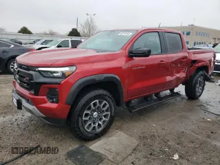 2024 Chevrolet Colorado 4WD Z71 with VIN 1GCPTDEK3R1110815, listed as a Copart auction lot 48216155 with 4,111 mi miles and Salvage Title. Bid and sale history available at carsss.com. Image 1.