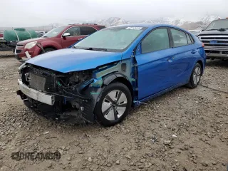 2017 Hyundai Ioniq Blue z VIN KMHC65LC7HU030806, wystawiony jako Copart lot #42713415 z przebiegiem 187 455 mil mil oraz Szkoda całkowita • Salvage title. Historia ofert i sprzedaży dostępna na DreamBid. Obrazek 1.
