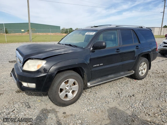 2004 Toyota 4Runner Limited with VIN JTEBT17R948012726, listed as a Copart auction lot 50695745 with 265,510 mi miles and Salvage Title. Bid and sale history available at carsss.com. Image 1.