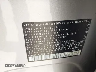 2023 Volkswagen Tiguan SE R-Line Black с VIN 3VVCB7AX5PM064412, выставлен на аукционе IAAI как лот 42279912 с пробегом 72 528 миль миль и . История ставок и продаж доступна на DreamBid. Изображение 9.