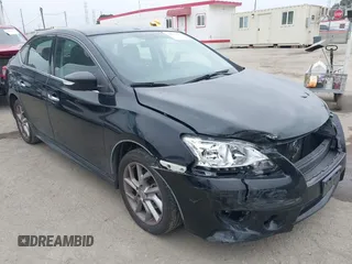 2015 Nissan Sentra SR with VIN 3N1AB7AP1FY333036, listed as a IAAI auction lot 42096880 with 83,414 mi miles and . Bid and sale history available at DreamBid. Image 1.