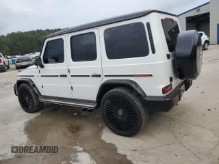 2020 Mercedes-Benz G with VIN W1NYC7HJ1LX353898, listed as a Copart auction lot 77526604 with 41,978 mi miles and Salvage Title. Bid and sale history available at carsss.com. Image 2.