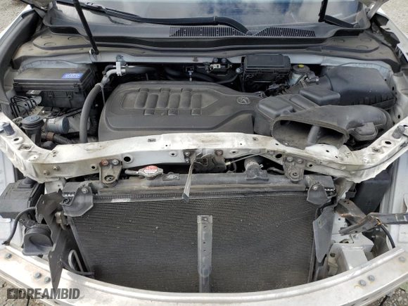 2014 Acura MDX Tech Pkg with VIN 5FRYD4H41EB027740, listed as a Copart auction lot 48814915 with 101,713 mi miles and Salvage Title. Bid and sale history available at carsss.com. Image 12.