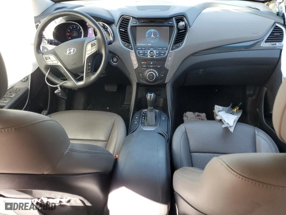 2015 Hyundai Santa Fe Sport with VIN 5XYZW4LA1FG245989, listed as a Copart auction lot 45846315 with 75,078 mi miles and Salvage Title. Bid and sale history available at carsss.com. Image 8.