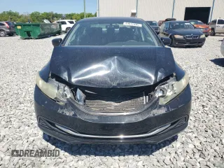 2015 Honda Civic Sedan SE with VIN 19XFB2F77FE287728, listed as a Copart auction lot 49612405 with 99,172 mi miles and Salvage Title. Bid and sale history available at carsss.com. Image 5.