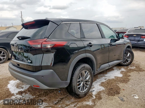 2023 Nissan Rogue S with VIN 5N1BT3AB2PC895402, listed as a Copart auction lot 59087185 with 44,567 mi miles and Non repairable. Bid and sale history available at DreamBid. Image 3.