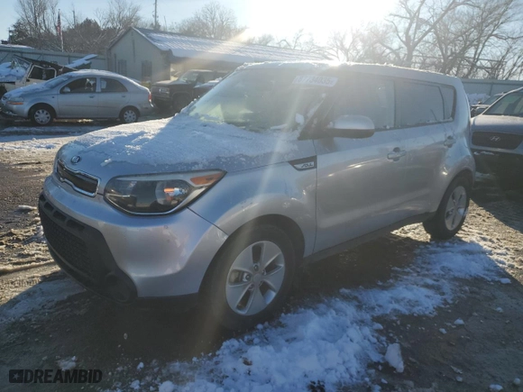 2015 Kia Soul with VIN KNDJN2A29F7807862, listed as a Copart auction lot 87734035 with 165,544 mi miles and Salvage Title. Bid and sale history available at carsss.com. Image 1.