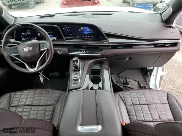 2022 Cadillac Escalade Sport Platinum with VIN 1GYS4GKL8NR184324, listed as a Copart auction lot 82283094 with 63,869 mi miles and Salvage Title. Bid and sale history available at carsss.com. Image 8.