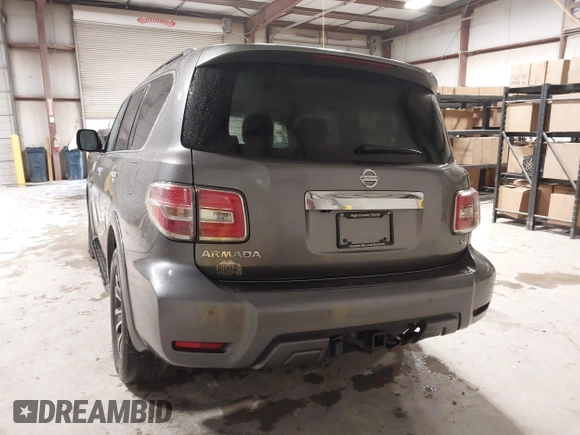 2020 Nissan Armada SL with VIN JN8AY2NC4L9619782, listed as a IAAI auction lot 41554399 with 137,306 mi miles. Bid and sale history available at carsss.com. Image 16.