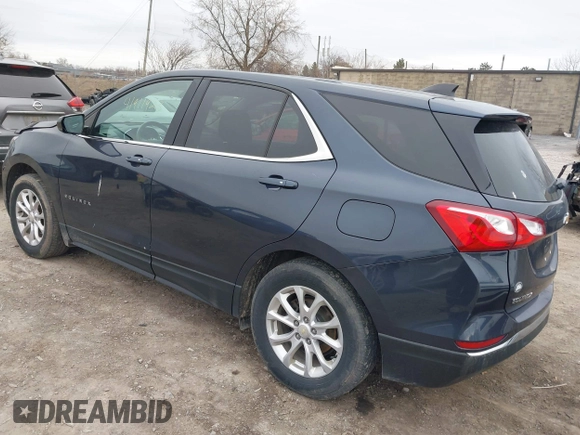 2018 Chevrolet Equinox LT with VIN 3GNAXJEV2JL293664, listed as a IAAI auction lot 41911923 with 105,057 mi miles and . Bid and sale history available at DreamBid. Image 3.