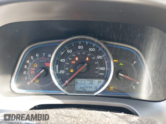 2014 Toyota RAV4 Limited with VIN 2T3DFREVXEW173942, listed as a IAAI auction lot 40956710 with 244,419 mi miles. Bid and sale history available at carsss.com. Image 7.