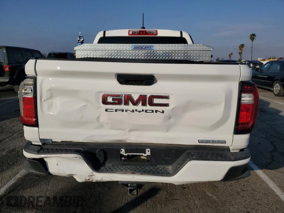 2024 GMC Canyon 2WD Elevation with VIN 1GTP5BEKXR1146225, listed as a Copart auction lot 43246665 with 0 mi miles and Salvage Title. Bid and sale history available at carsss.com. Image 6.
