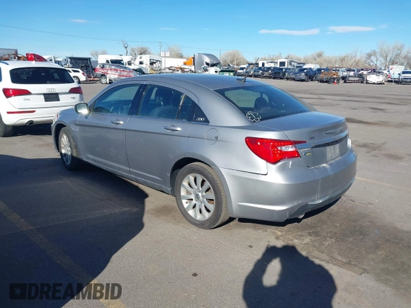2013 Chrysler 200 Touring with VIN 1C3CCBBG2DN527898, listed as a IAAI auction lot 41850215 with 119,137 mi miles. Bid and sale history available at carsss.com. Image 3.