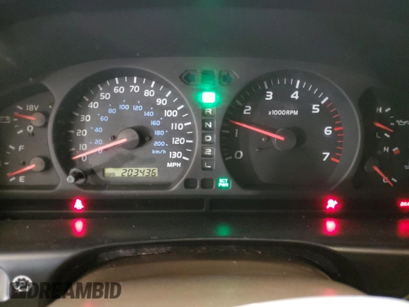 2000 Toyota Land Cruiser with VIN JT3HT05J1Y0098192, listed as a Copart auction lot 77380554 with 203,436 mi miles and Clean Title. Bid and sale history available at carsss.com. Image 9.