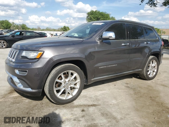 2015 Jeep Grand Cherokee Summit with VIN 1C4RJEJG6FC920316, listed as a Copart auction lot 49051945 with 120,429 mi miles and Salvage title. Bid and sale history available at DreamBid. Image 1.