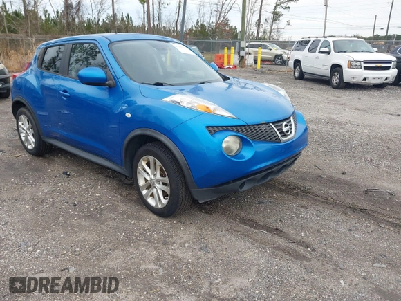 2012 Nissan Juke SL with VIN JN8AF5MV5CT116291, listed as a IAAI auction lot 41325612 with 215,235 mi miles. Bid and sale history available at carsss.com. Image 1.