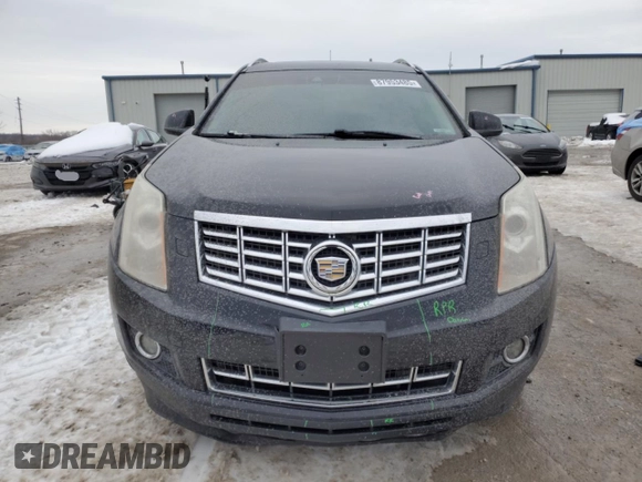 2014 Cadillac SRX Performance Collection with VIN 3GYFNCE39ES587759, listed as a Copart auction lot 87953485 with 109,327 mi miles and Salvage Title. Bid and sale history available at carsss.com. Image 5.