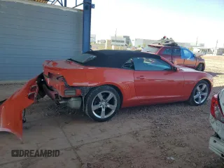 2013 Chevrolet Camaro LT z VIN 2G1FC3D3XD9222136, wystawiony jako Copart lot #48553255 z przebiegiem 51 626 mil mil oraz Szkoda całkowita • Salvage title. Historia ofert i sprzedaży dostępna na DreamBid. Obrazek 3.