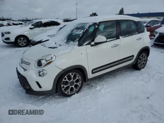 2014 FIAT 500L Trekking with VIN ZFBCFADH5EZ021059, listed as a Copart auction lot 44992125 with 126,744 mi miles and Clean Title. Bid and sale history available at DreamBid. Image 1.