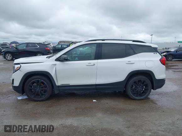 2021 GMC Terrain SLE with VIN 3GKALMEV1ML305141, listed as a IAAI auction lot 42481381 with 85,908 mi miles and . Bid and sale history available at DreamBid. Image 13.