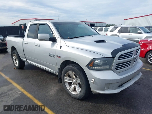 2015 Ram 1500 Sport with VIN 1C6RR7HT2FS545545, listed as a IAAI auction lot 40477491 with 231,239 mi miles and . Bid and sale history available at DreamBid. Image 1.