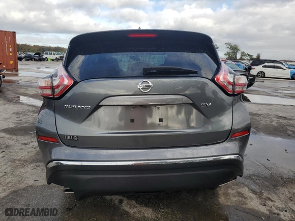 2015 Nissan Murano SV with VIN 5N1AZ2MGXFN270101, listed as a Copart auction lot 85324494 with 70,657 mi miles and Salvage Title. Bid and sale history available at carsss.com. Image 6.
