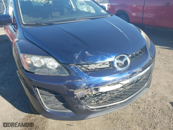 2010 Mazda CX-7 SV with VIN JM3ER2W57A0345450, listed as a IAAI auction lot 41667219 with 166,860 mi miles. Bid and sale history available at carsss.com. Image 6.