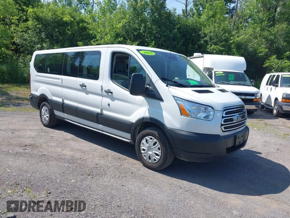 2019 Ford Transit Passenger XL with VIN 1FBZX2ZM4KKA75042, listed as a IAAI auction lot 42786079 with 229,926 mi miles and . Bid and sale history available at DreamBid. Image 1.