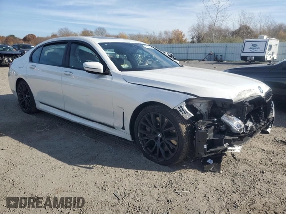 2022 BMW 7 Series 750i xDrive с VIN WBA7U2C03NCJ55428, выставлен на аукционе Copart как лот 78729204 с пробегом Не указан миль и Списание • Salvage title. История ставок и продаж доступна на DreamBid. Изображение 4.