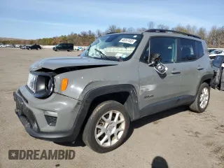 2020 Jeep Renegade Latitude with VIN ZACNJBBB5LPL73169, listed as a Copart auction lot 49267465 with 50,862 mi miles and Salvage Title. Bid and sale history available at carsss.com. Image 1.