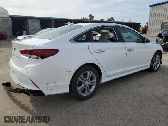 2018 Hyundai Sonata SEL with VIN 5NPE34AF6JH667456, listed as a Copart auction lot 52322835 with 95,047 mi miles and Salvage Title. Bid and sale history available at DreamBid. Image 3.